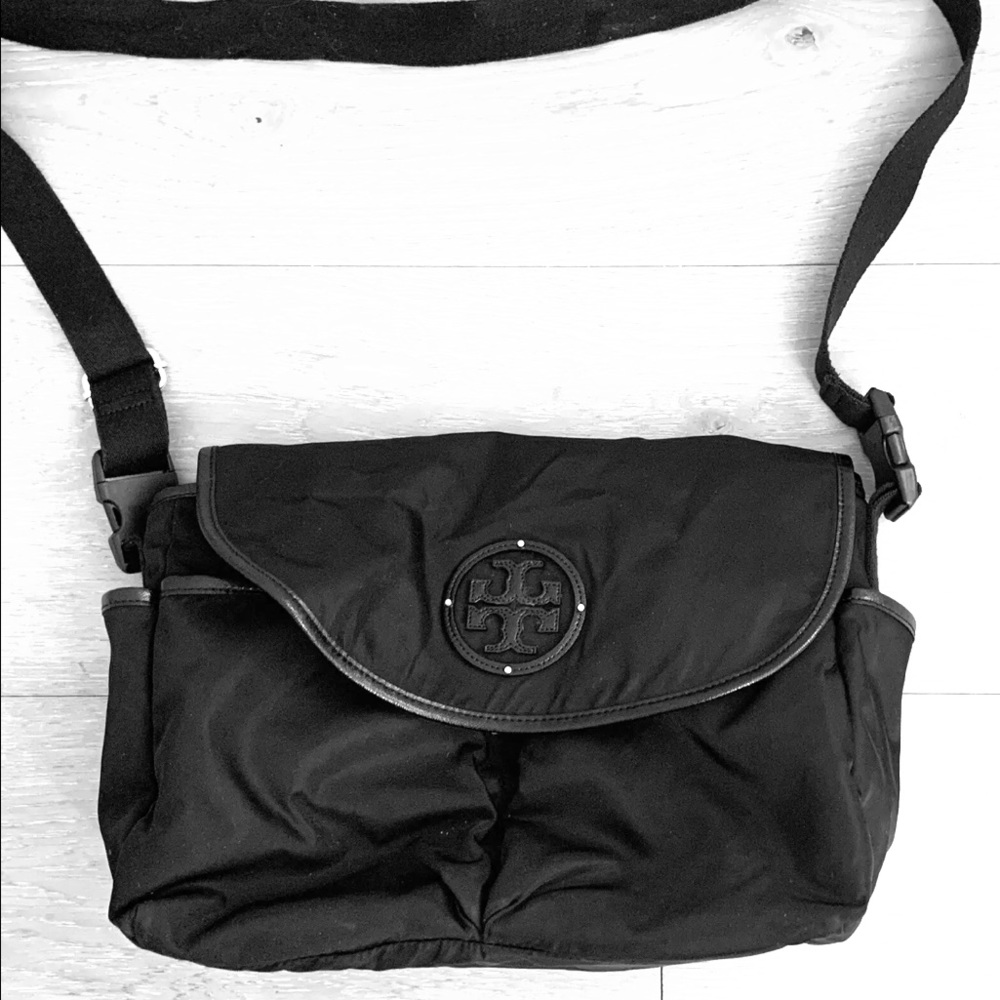 Tory Burch Billy Diaper Bag Black